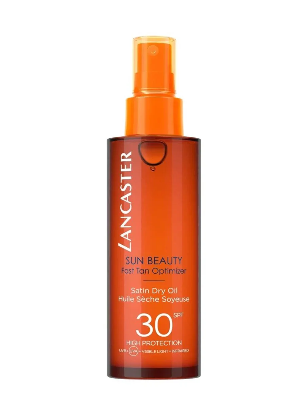 Lancaster Sun Beauty Satin Sheen Oil Fast Tan Optimizer SPF 30, Suncare & Bronze